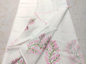 Sarees in White Versions