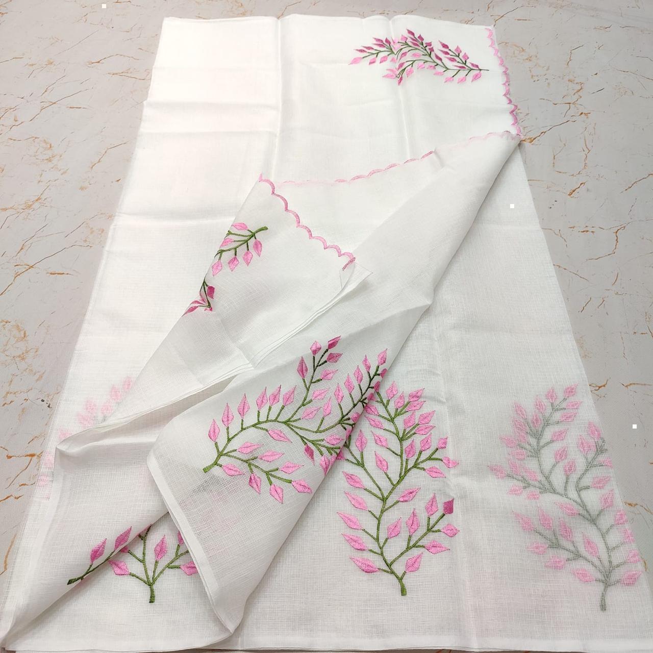 Sarees in White Versions