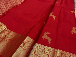 Sarees in Red Version