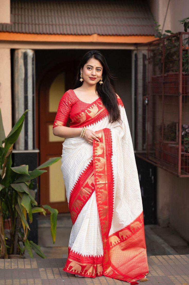 Sarees in Red Version