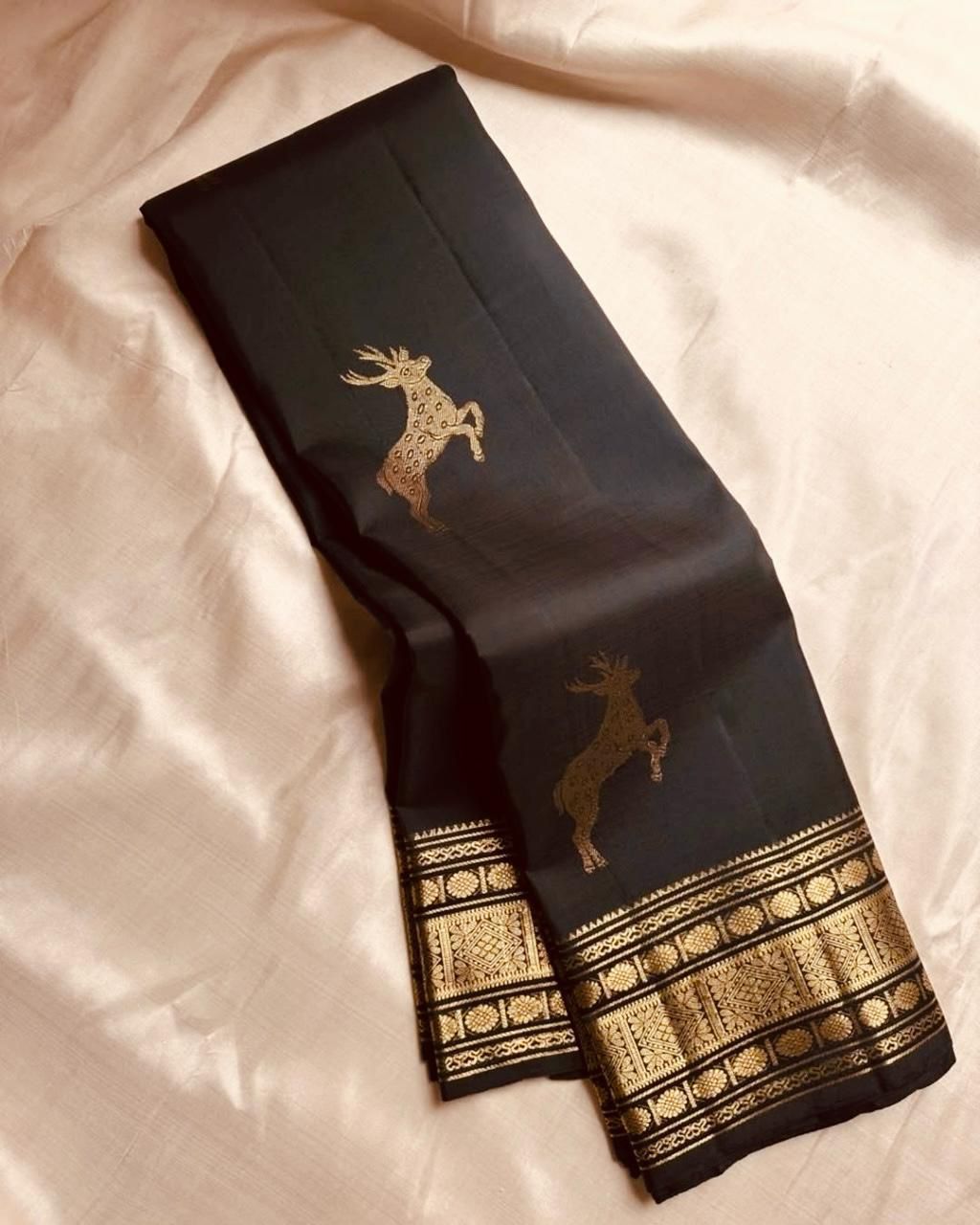 Sarees in Black versions