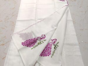Sarees in White Versions