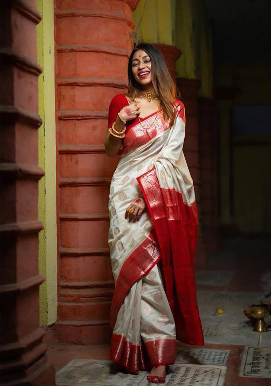 Sarees in Red Version